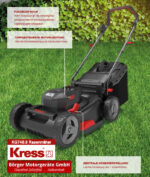 Kress KG748.9 Rasenmäher ohne Akku | Ladegerät