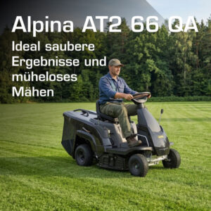 Alpina AT2 66 QA – Benzin-Rasentraktor