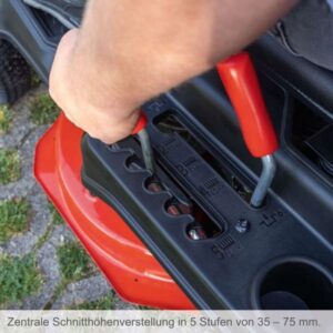 Benzin-Aufsitzrasenmäher MR225-61 Scheppach