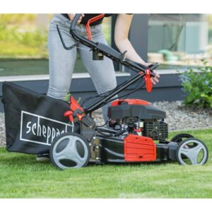 Scheppach Benzin Rasenmäher MS225-53E 6PS mit Antrieb + E-Start 53cm