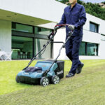 Makita UV001GZ Akku-Vertikutierer – Detailansicht 2