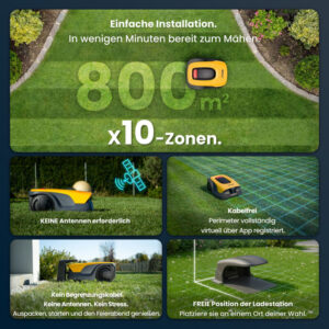 STIGA Vista A 8v Mähroboter bis zu 800m²