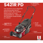 Mountfield Rasenmäher S421R PD, 41 cm – Selbstfahrend, Fangkorb 55 l – Detailansicht 4
