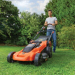 Black & Decker CLMA4820L2 Schubrasenmäher Batterie/Akku Schwarz – Detailansicht 3