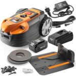 Autonomer 24V Rasenroboter mit Ladestation