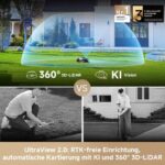 MOVA LiDAX Ultra 800 Mähroboter – Detailansicht 3