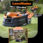Autonomer 24V Rasenroboter mit Ladestation – Detailansicht 9