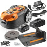 Autonomer 24V Rasenroboter mit Ladestation