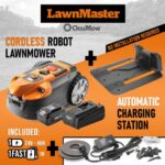 Autonomer 24V Rasenroboter mit Ladestation – Detailansicht 3